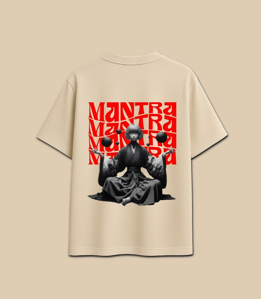 Mantra Edition Oversized T shirt